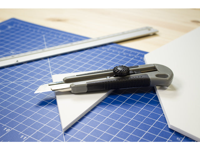 Snijmat Westcott A4 blau 5-lagig 300x220mm, einzeln erhältlich