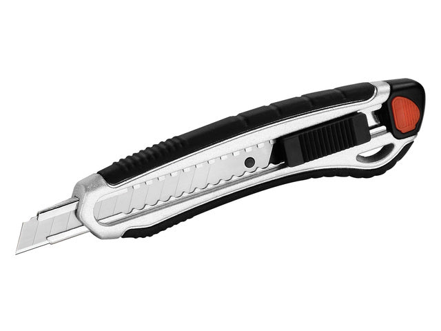 Snijmes Westcott 9mm aluminium met schuifsluiting