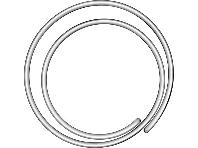 Büroklammern Alco Circular 20mm Spiralfeder à 50 Stück