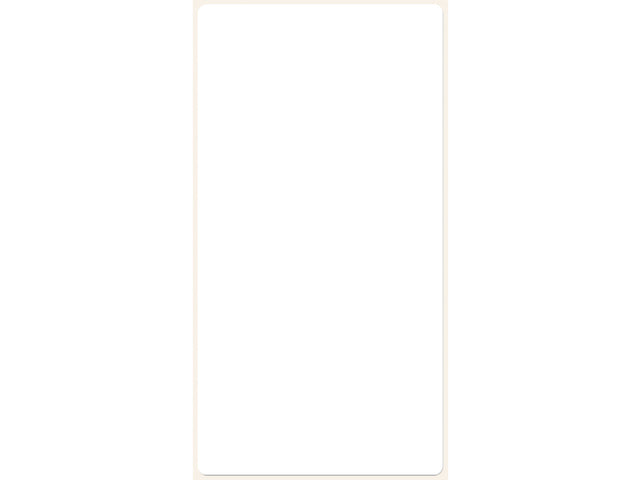 etiket Zweckform 98x51mm wit blister a 6 etiketjes