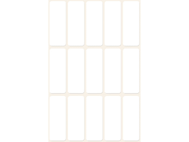 Etikett Zweckform 38x14mm mit Blister a 90 Etiketten