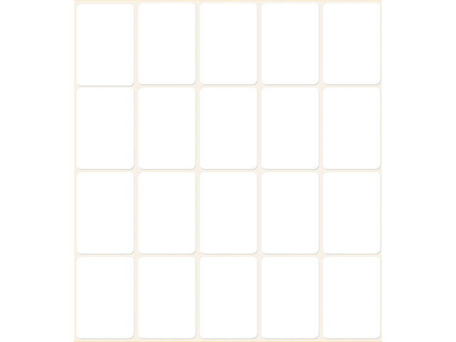 Etiketten-Zweckform, 32 x 23 mm, mit 560 Etiketten