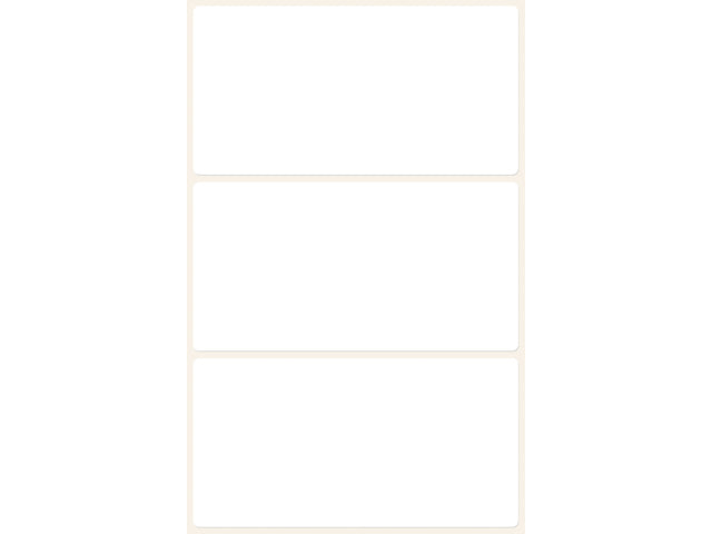 Etiketten-Zweckform, 98 x 51 mm, mit 84 Etiketten