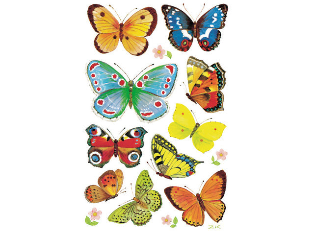 Papieraufkleber Z-Design Creative, Paket mit 3 Blättern