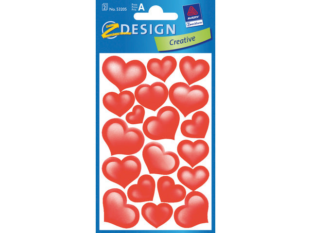 Papieraufkleber Z-Design Creative, 2 Stück