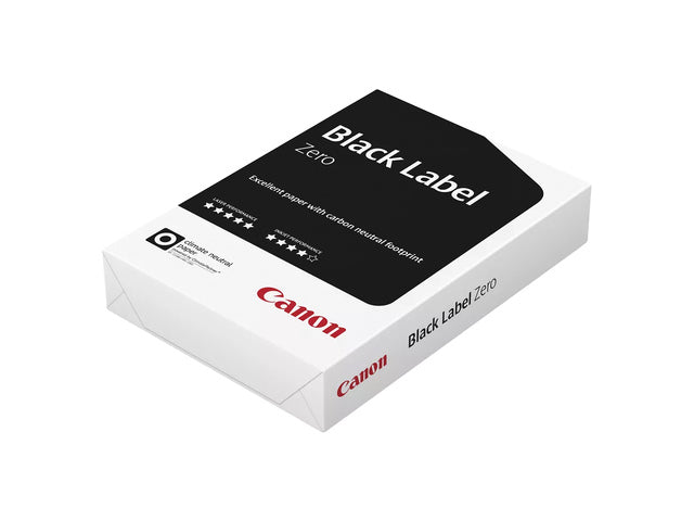 Kopieerpapier Canon Zwart label Zero A4 75gr pak 500vel