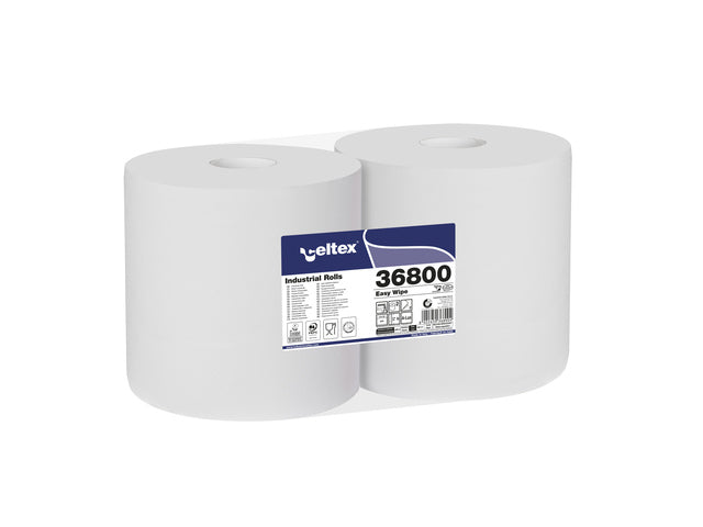 Industriepapier Celtex 2-laags wit 176 meter krimp a 2 rol
