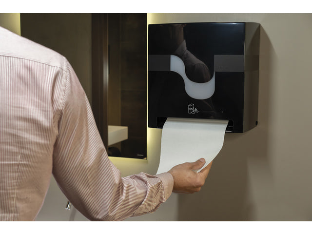 Voordeelbundel Celtex handdoekpapier met gratis Megamini E-Control dispenser