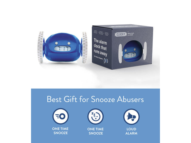 Wekker Clocky navy