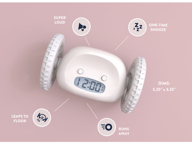 Wekker Clocky mit