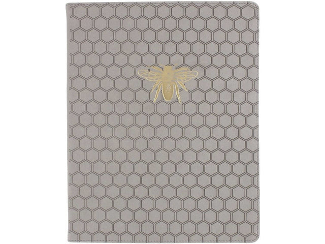 Notitieboek Èccolo Grey Bee lijn ca.20x25cm 80gr. 256 Seiten.