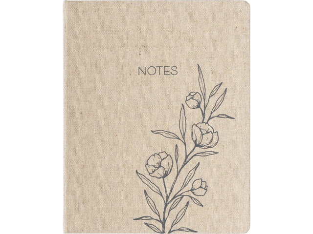 Notitieboek Èccolo Outline Floral lijn ca.20x25cm 80gr. 256 Seiten.