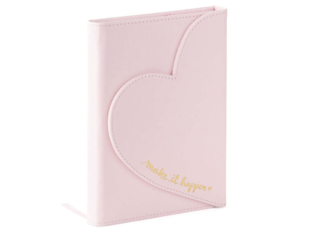 Notitieboek Èccolo DL Heart envelop light pink lijn ca. 13x18cm 80gr. 256pag.
