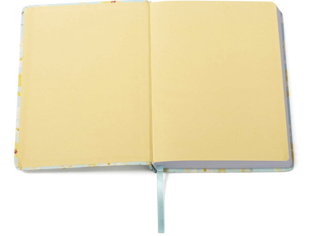 Notitieboek Eccolo Floral Notes lijn ca 15x20cm 80gr 256 pag.