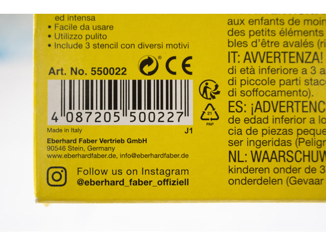Raamstift Eberhard Faber 8 delig