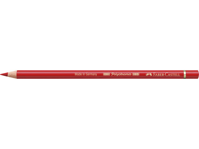 kleurpotlood Faber-Castell Polychromos 121 geraniumrood fel