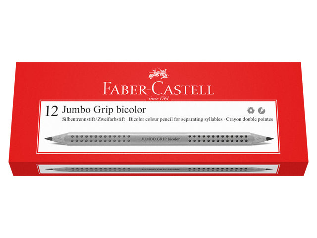Farbenfrohes Faber-Castell Jumbo Grip Bicolor