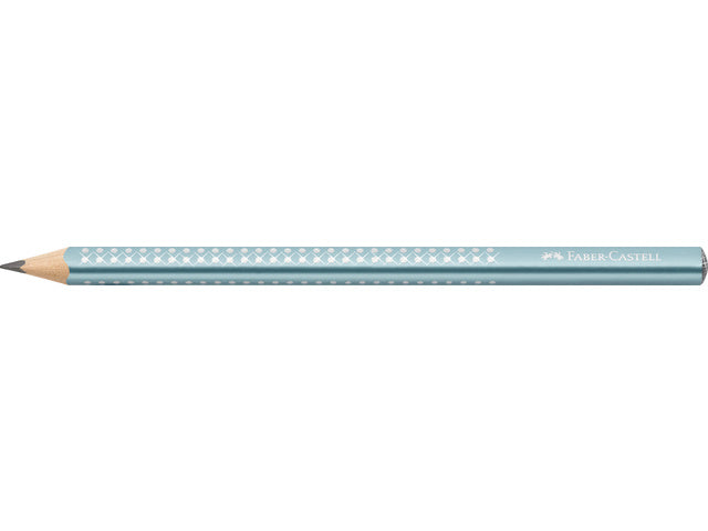 Potlood Faber-Castell Jumbo grip Sparkle ocean metallic