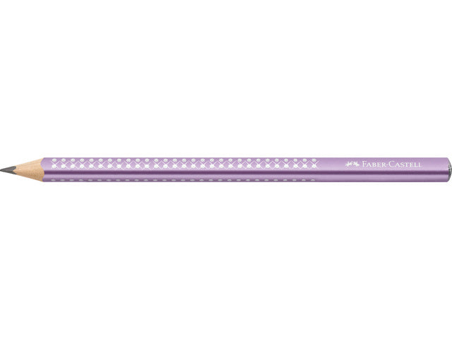 Potlood Faber-Castell Jumbo grip Sparkle violet metallic