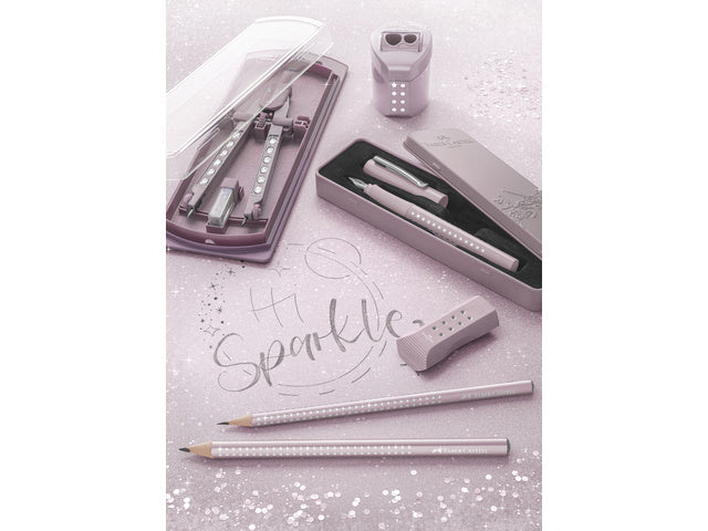 Potlood Faber-Castell Jumbo grip Sparkle violet metallic