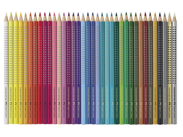 Farbiges Faber-Castell Grip 2001 Metalletui mit 36 Stück