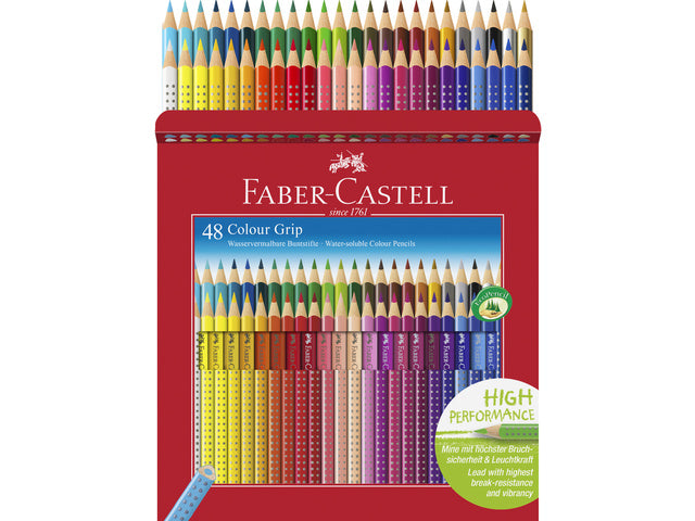 Farbiges Faber-Castell Grip 2001-Etui, 48 Stück