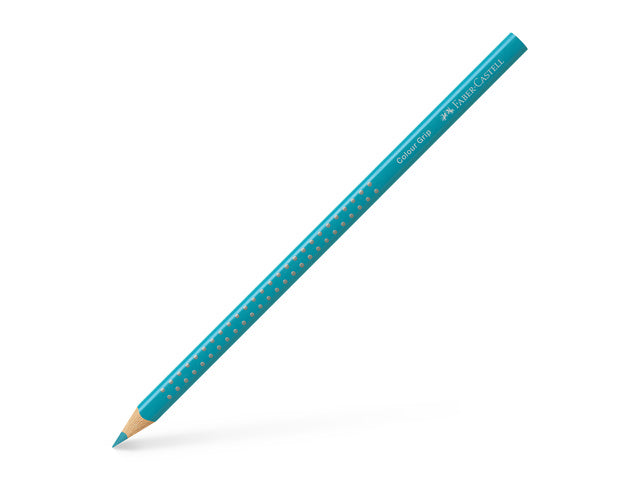 Kleurpotlood Faber-Castell Grip 2001 56 kobaltgroen