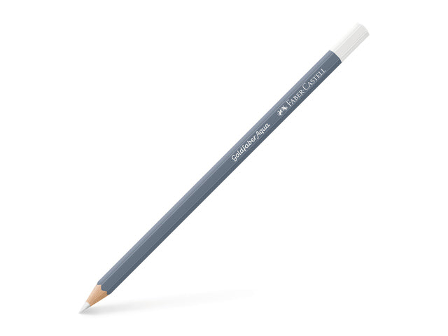 Aquarelkleurpotlood Faber-Castell Goldfaber 101 wit