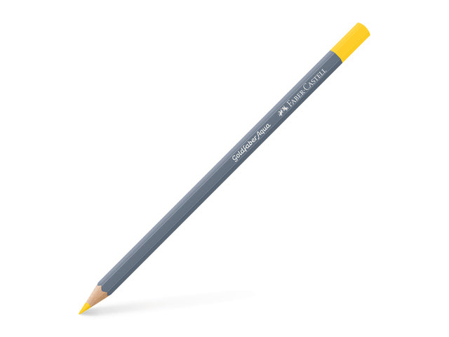 Aquarelkleurpotlood Faber-Castell Goldfaber 105 cadmiumgeel fel