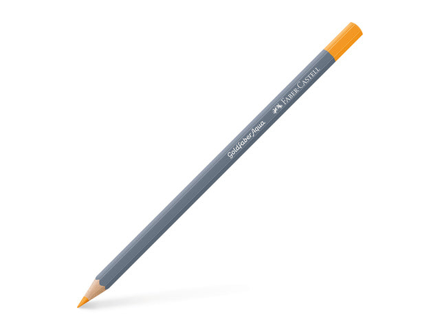 Aquarelkleurpotlood Faber-Castell Goldfaber 109 chroomgeel donker