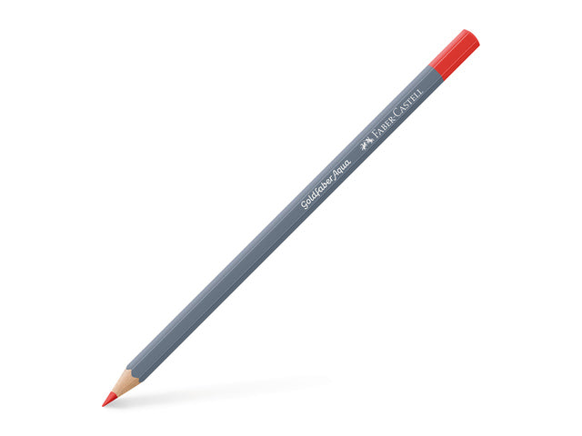 Aquarelkleurpotlood Faber-Castell Goldfaber 118 scharlakenrood
