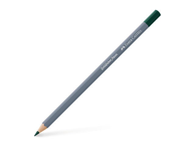 Aquarelkleurpotlood Faber-Castell Goldfaber 158 kobaltgroen