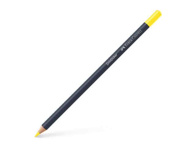 Kleurpotlood Faber-Castell Goldfaber 105 cadmium geel licht