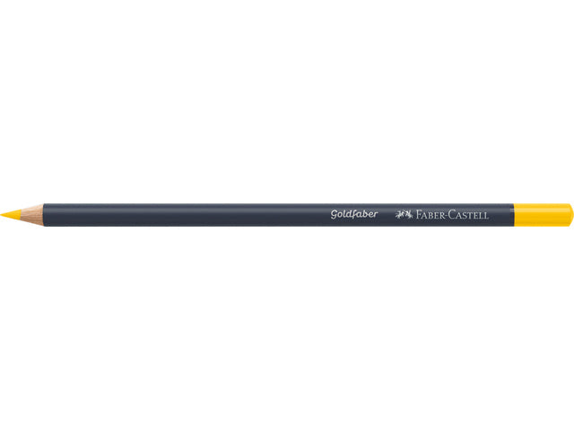 Kleurpotlood Faber-Castell Goldfaber 108 cadmium geel donker