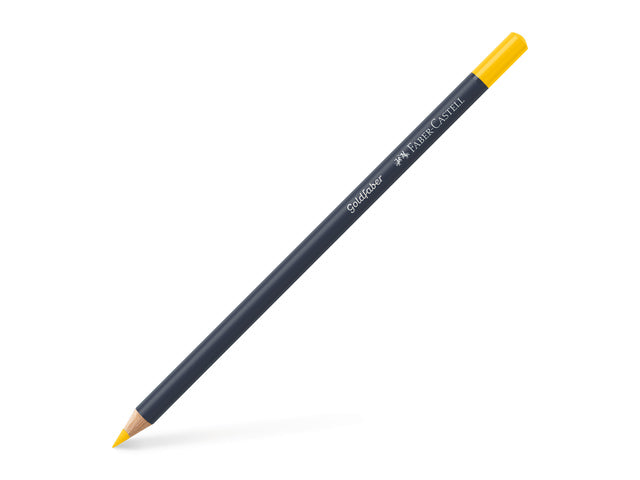 Kleurpotlood Faber-Castell Goldfaber 108 cadmium geel donker