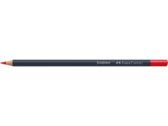 Kleurpotlood Faber-Castell Goldfaber 121 geraniumrood