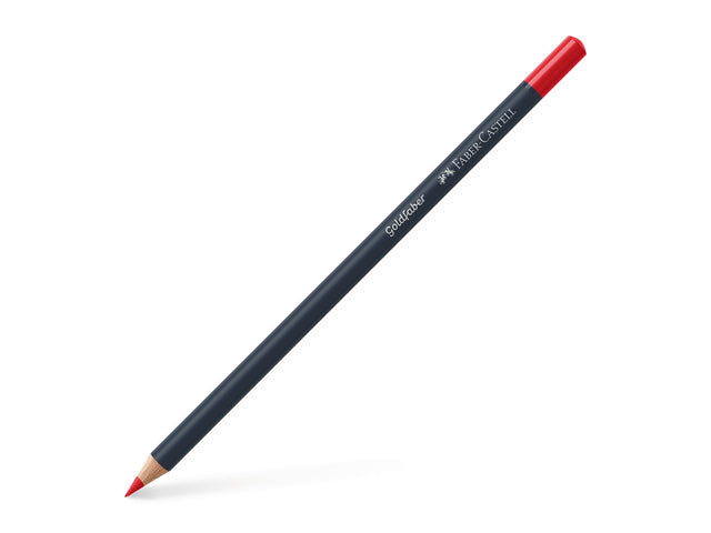 Kleurpotlood Faber-Castell Goldfaber 121 geraniumrood