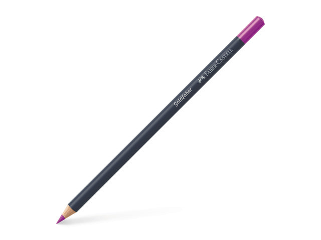 Kleurpotlood Faber-Castell Goldfaber 125 purper middel