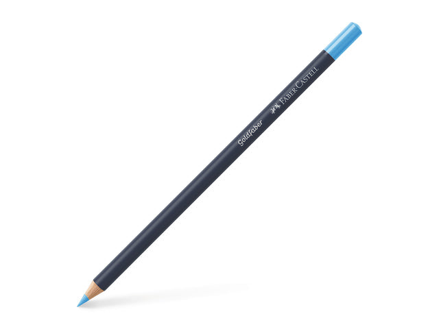 Kleurpotlood Faber-Castell Goldfaber 147 lichtblauw