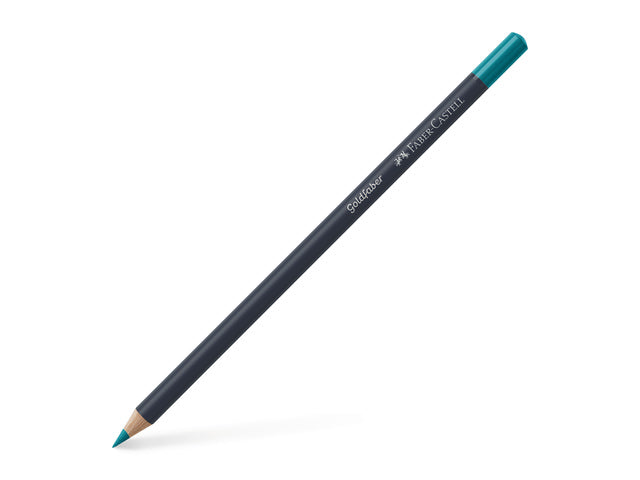 Kleurpotlood Faber-Castell Goldfaber 154 licht kobaltturquoise