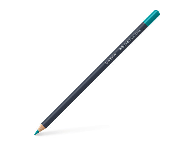 Kleurpotlood Faber-Castell Goldfaber 156 kobaltgroen