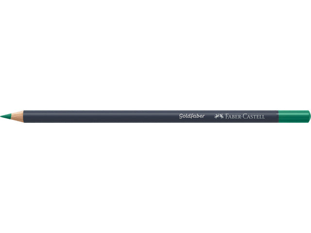 Kleurpotlood Faber-Castell Goldfaber 162 licht ftalogroen