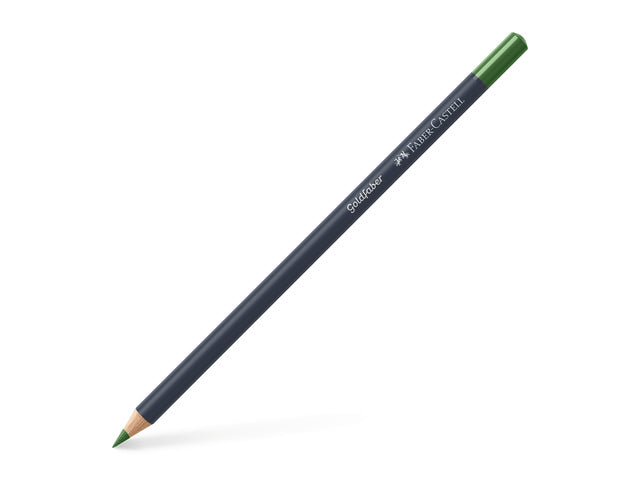 Kleurpotlood Faber-Castell Goldfaber 167 permanent olijfgroen