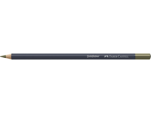 Kleurpotlood Faber-Castell Goldfaber 173 olijfgroen/geel