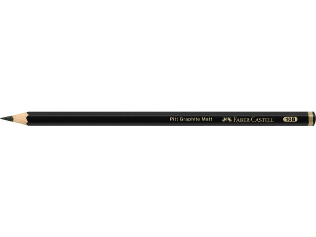 Grafietpotlood Faber-Castell Pitt Mat 10B