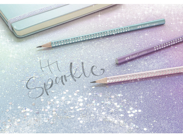 Stift Faber-Castell Grip sparkle ocean metallic