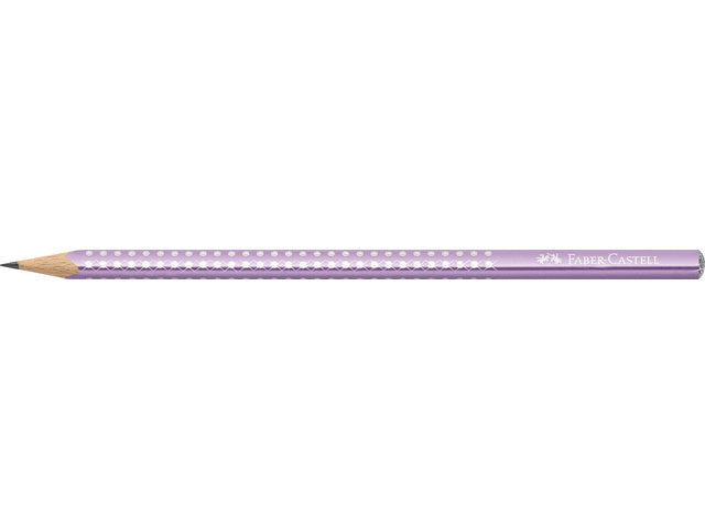 Potlood Faber-Castell Grip sparkle violet metallic