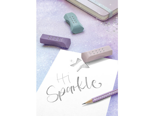Stift Faber-Castell Grip sparkle violett metallic