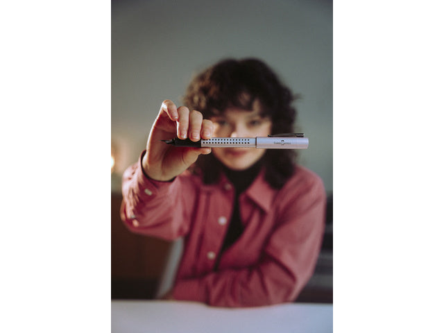 Vulpen Faber-Castell Grip Glam F zilver