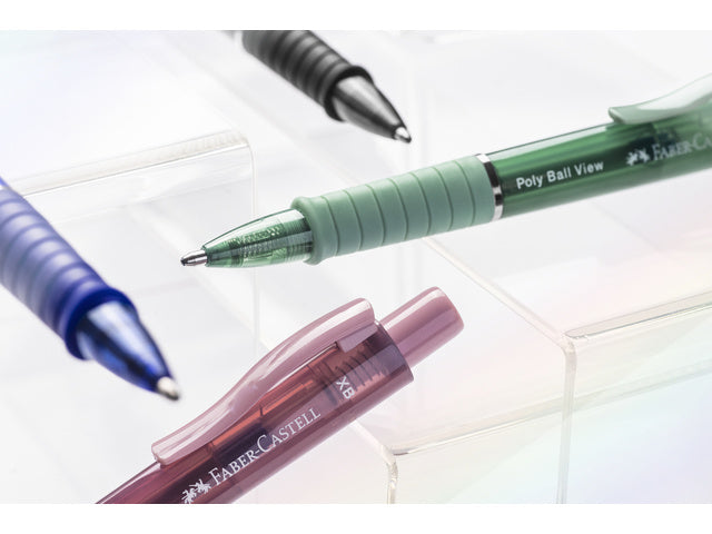 Balpen Faber-Castell Polyball Bekijk zwart